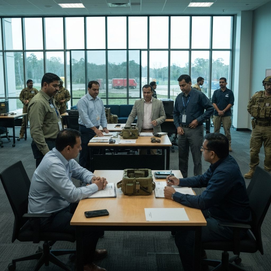 Crisis leadership training session